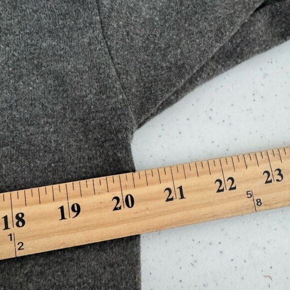 Disney Women’s Grey Long Sleeve Stretch Shirt Size Medium Micky Mouse Graphic - Picture 7 of 10